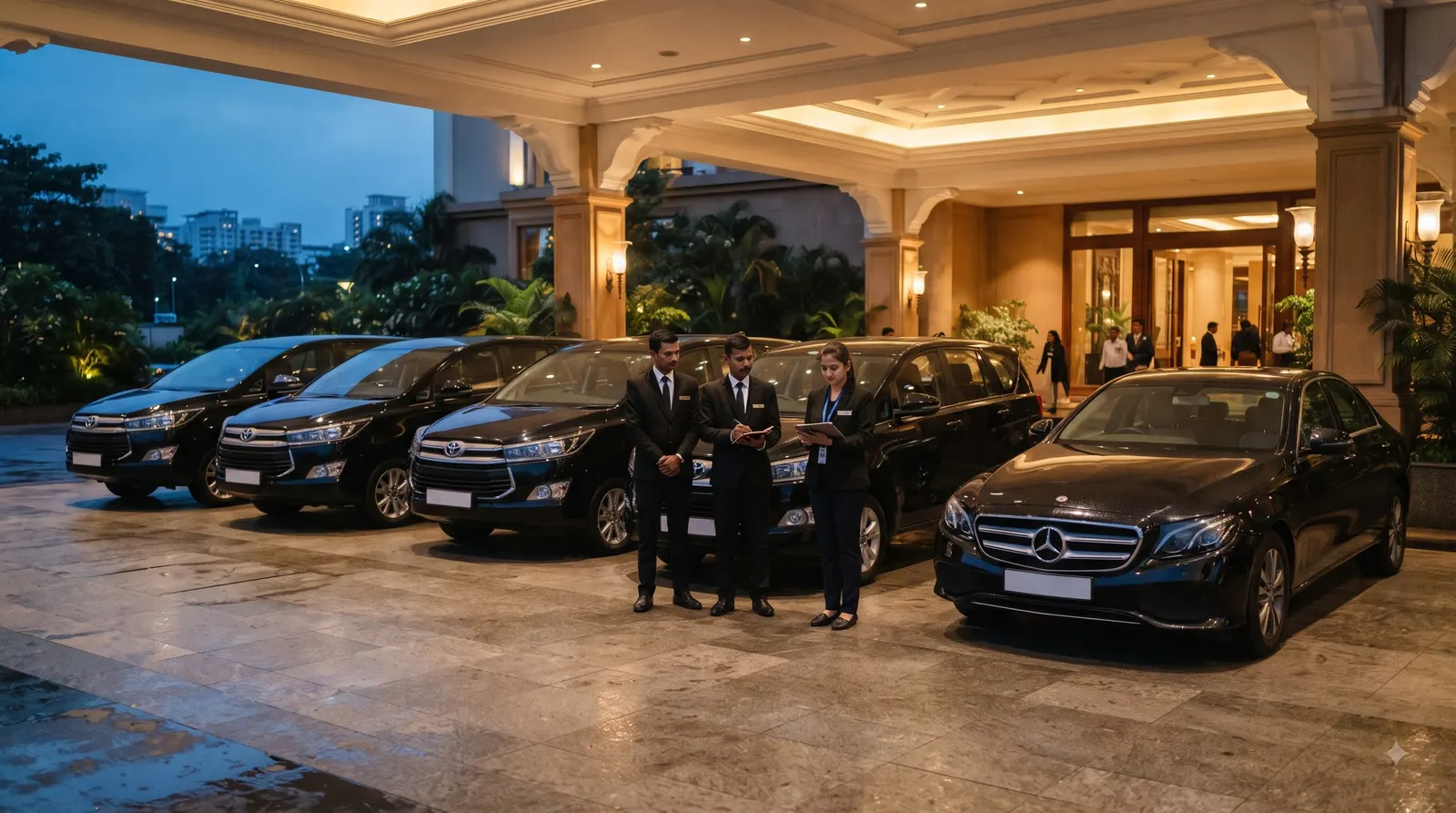 How many cars does a wedding need?